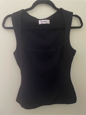 NWT Guizio Danielle NY Full length Celestial Sleeveless Square neck Top Size M